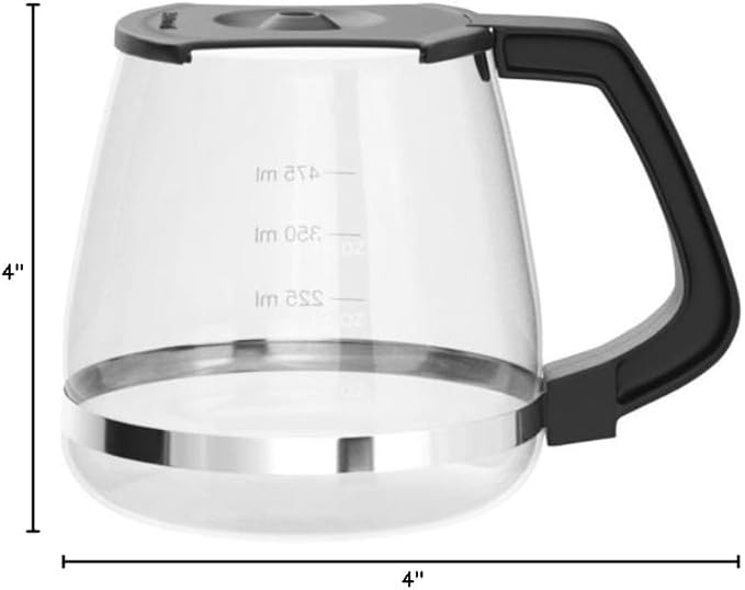 Cupa Joe Coffee Mug – 20oz Borosilicate Glass Diner Pot Mug with Spill-Proof Lid – Funny Novelty Gift for Coffee Lovers, Dads, Office, Travel & More