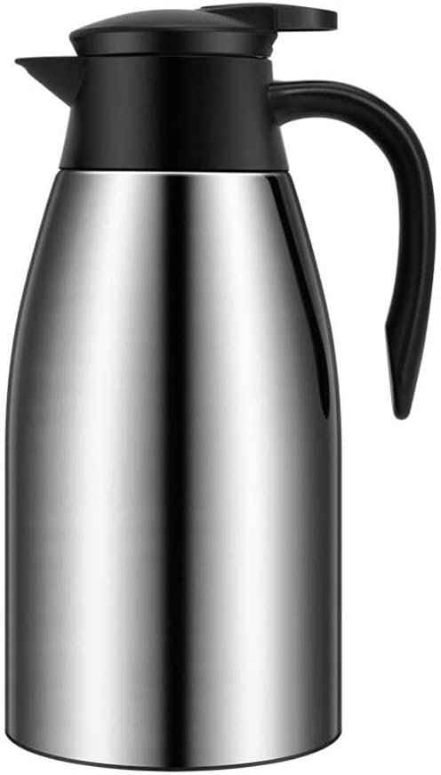 68oz Coffee Carafe Airpot Insulated Coffee Urn Stainless Steel Vacuum Thermal - Image 8