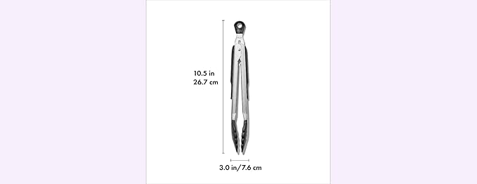OXO Good Grips 9-Inch Locking Tongs with Nylon Heads