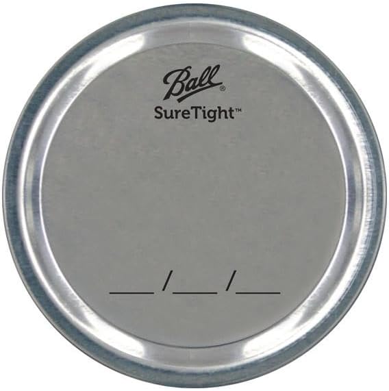 Ball Mason Jar Lids, Wide Mouth, 12 CT (Pack of 8)