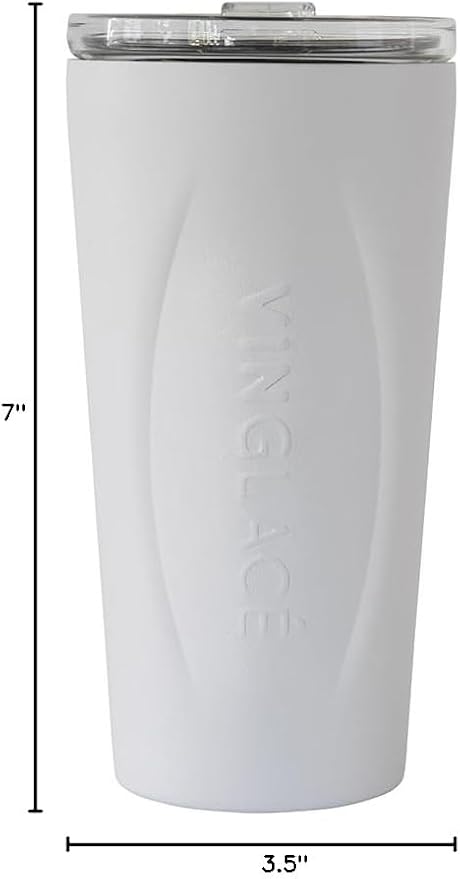 Vinglacé Stainless Steel Drink Tumbler- Insulated Hot and Cold Beverage Cup - Image 8