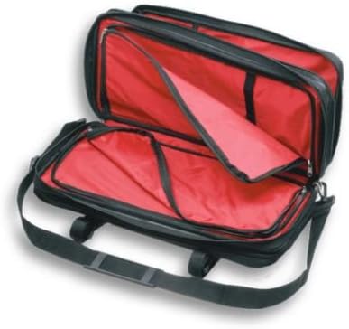 Mercer Culinary Triple-Zip 21-Pocket Knife Case,Black