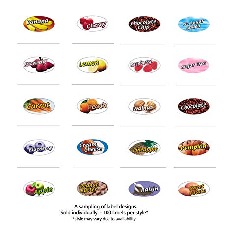 Oasis Supply, Merchandising Bakery Labels, Flavor Labels - Image 2