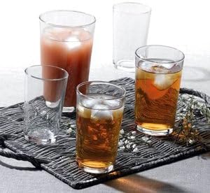 Duralex Unie Glass Tumbler, 11.125 ounces / 33 cl, Set of 6