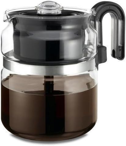 PERCOLATOR 8 CUP GLASS by Unknown