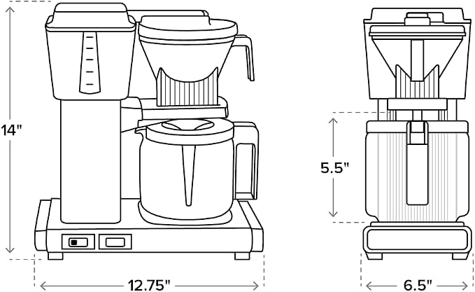 Moccamaster 53933 KBGV Select 10-Cup Coffee Maker, 40 ounce - Image 10
