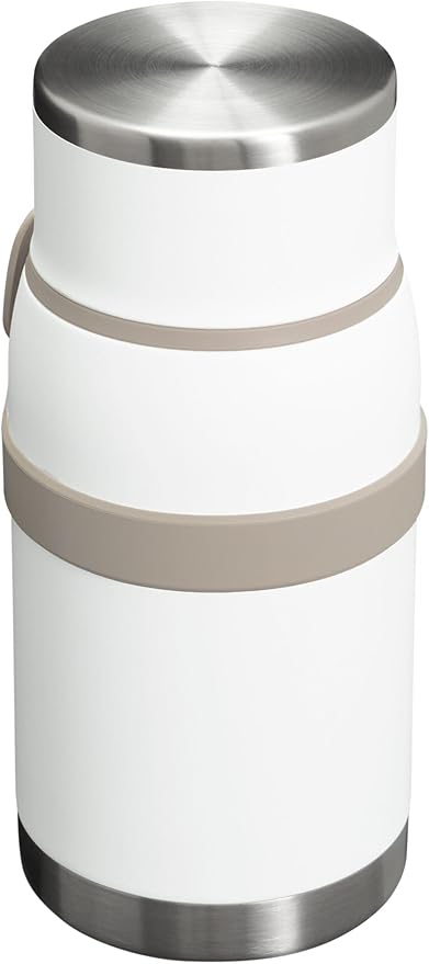 Stanley Adventure To-Go Food Jar | Vacuum Insulated Thermos Food Container | Wide Mouth Screw On Lid | Packable for Travel | Stainless Steel with Leakproof Lid | BPA-Free