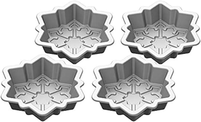 Cuisinart CMBM-4SFK 4-pc Mini Snowflake Set