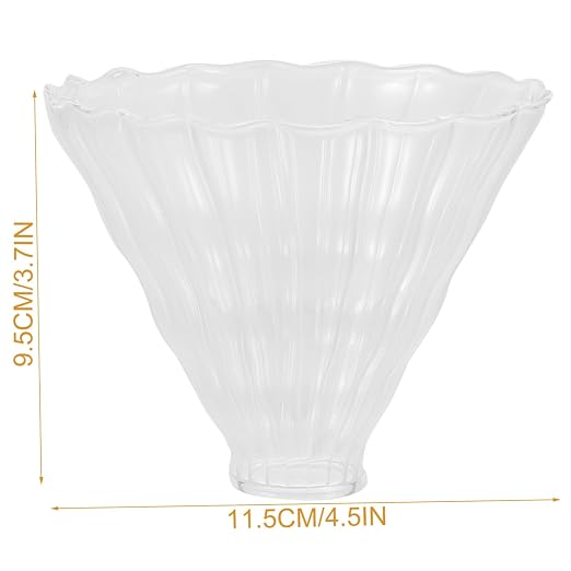 Vaguelly 2pcs Heat-Resistant Glass Coffee Dripper Funnel Coffee Filter Tool - Image 9