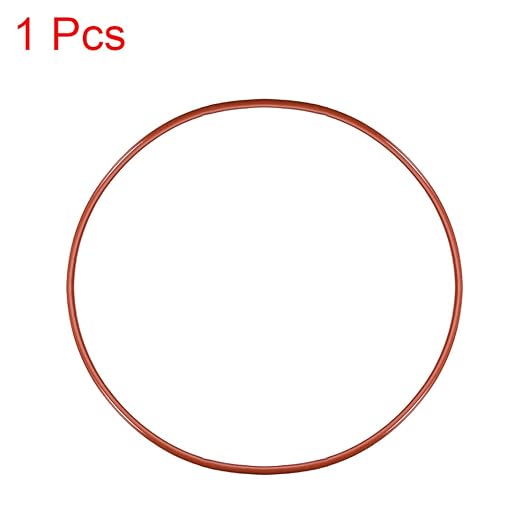 uxcell Silicone O-Ring, 100mm OD, 96mm ID, 2mm Width, VMQ Seal Rings Gasket - Image 3