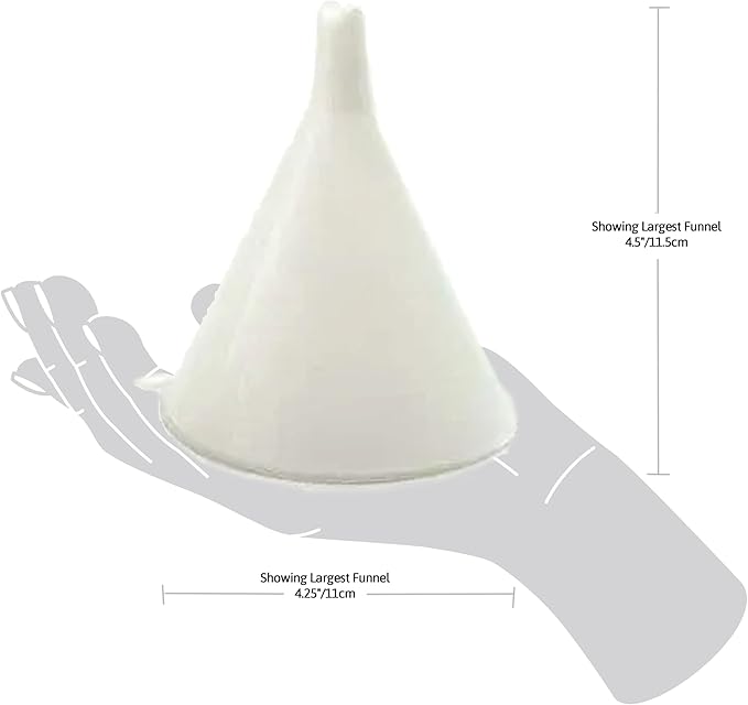 Norpro Plastic Funnel, Set of Three - Image 6