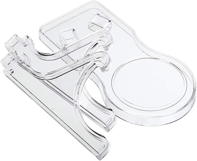 Hipiwe Acrylic Tea Cup Saucer Display Stands Clear Dinnerware Display Easel - Image 8