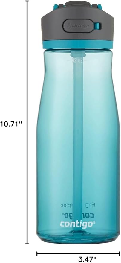 Contigo Ashland 2.0 32oz. Water Bottle with AUTOSPOUT Lid Juniper