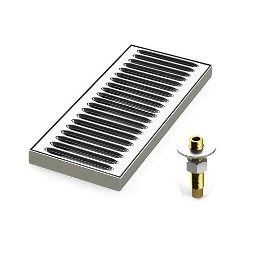 12-Inch Drip Tray with Center Drain by OCSParts