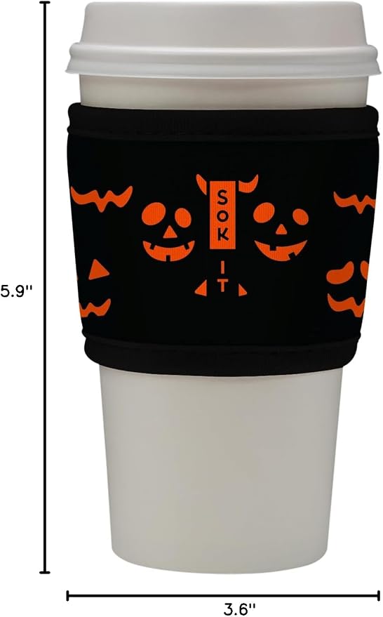 Sok It HotSok Coffee & Tea Reusable Insulated Neoprene Cup Sleeve - Image 6