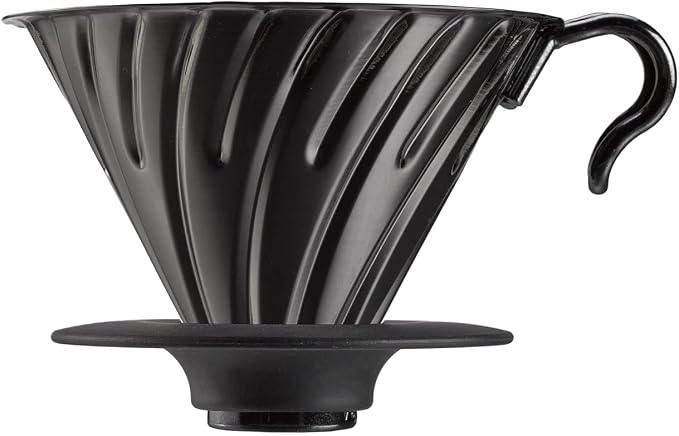 Hario V60 Metal Coffee Dripper, 02 Matte Black by Hario