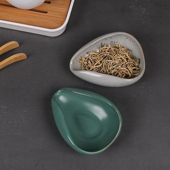 Ceramic Coffee Scoop Coffee Bean Weighing Bowl Coffee Powder Spoon - Image 4