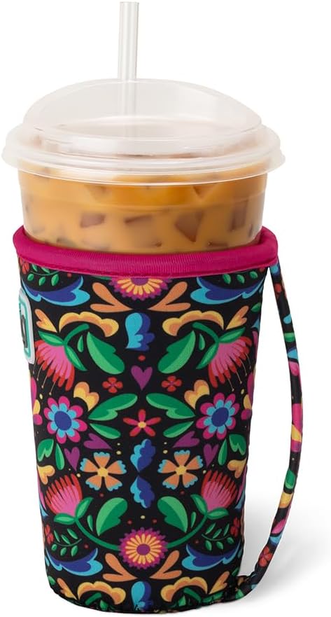 Swig Life Medium Iced Cup Coolie, Standard 22oz Iced Coffee Cup Insulator Sleeve - Image 2