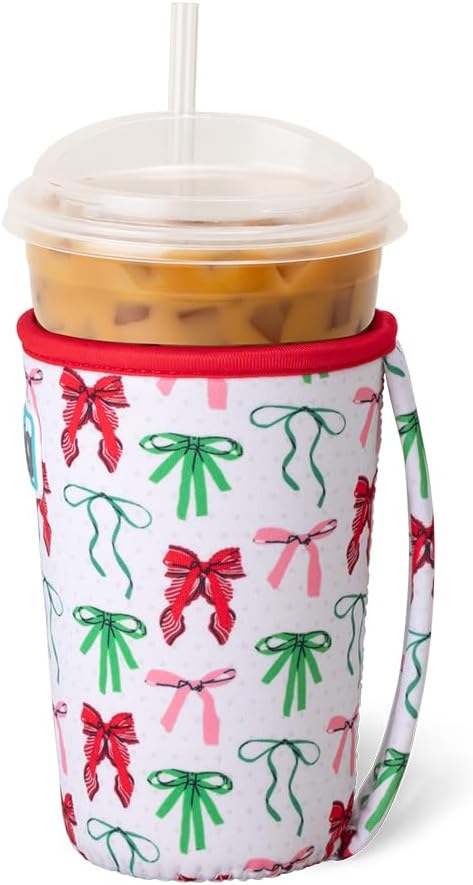 Swig Life Medium Iced Cup Coolie, Standard 22oz Iced Coffee Cup Insulator Sleeve - Image 2