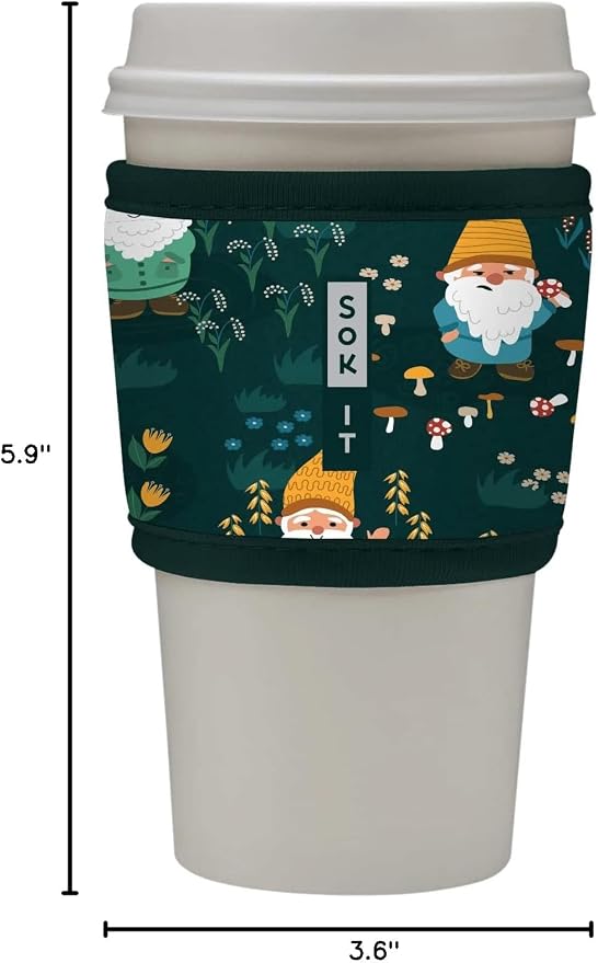 Sok It HotSok Coffee & Tea Reusable Insulated Neoprene Cup Sleeve - Image 7