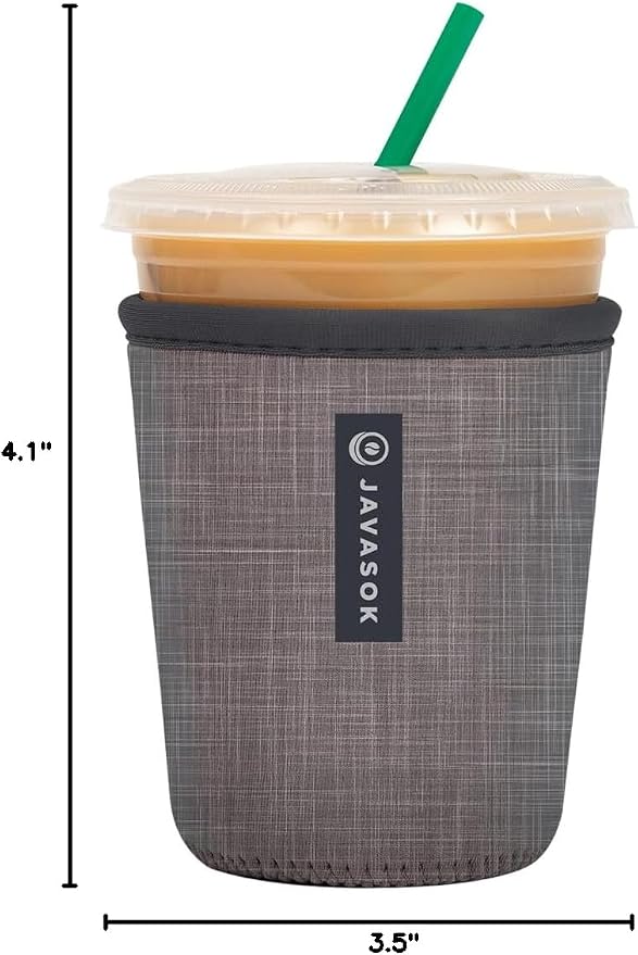 Sok It JavaSok Iced Coffee & Cold Soda Insulated Neoprene Cup Sleeve - Image 6