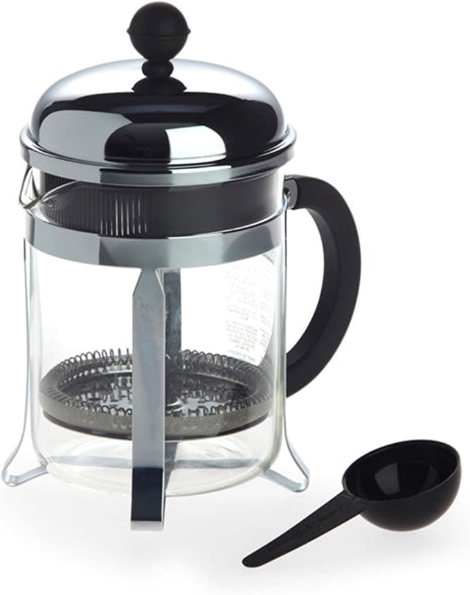 Bodum 17oz Chambord French Press Coffee Maker, High-Heat Borosilicate Glass - Image 3