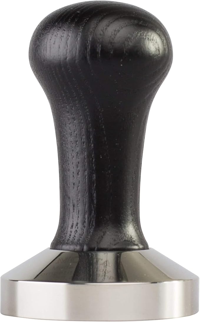 Metallurgica Motta Black Beechwood Competition Tamper, 58.4 mm by MetallurgicaMottta