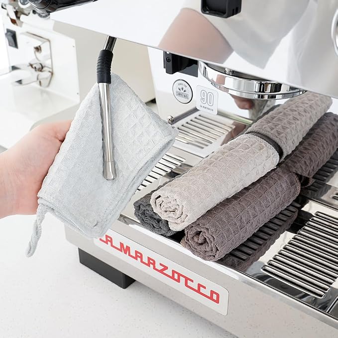 watchget Barista Micro Cloth 6 Pack, Microfiber Barista Cleaning Towels - Image 7