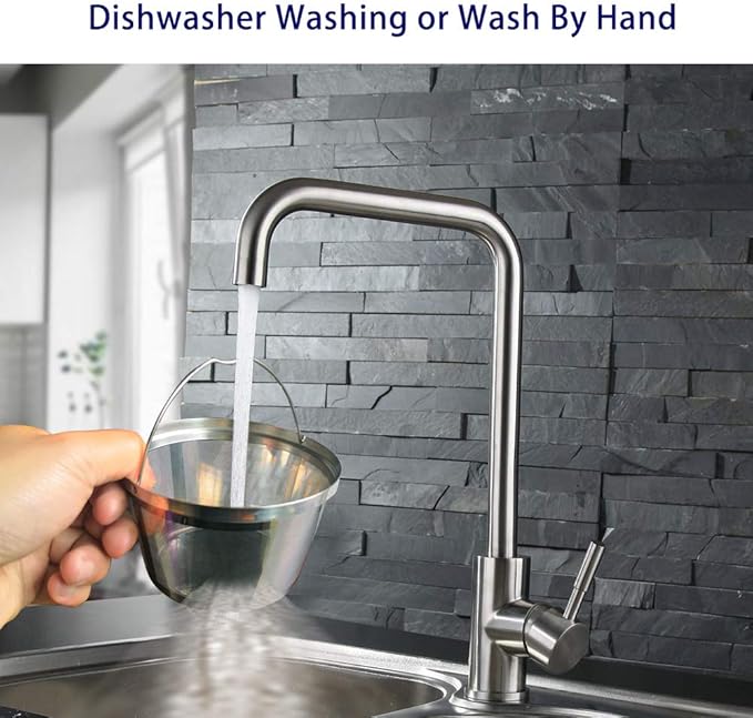 Reusable Basket-Style Permanent Coffee Filters, Perfect Fit 8-12 Cup Mr. coffee, Black and Decker Basket-Style Coffee Maker Filters and Replace Basket Paper Filters (Black and Decker)