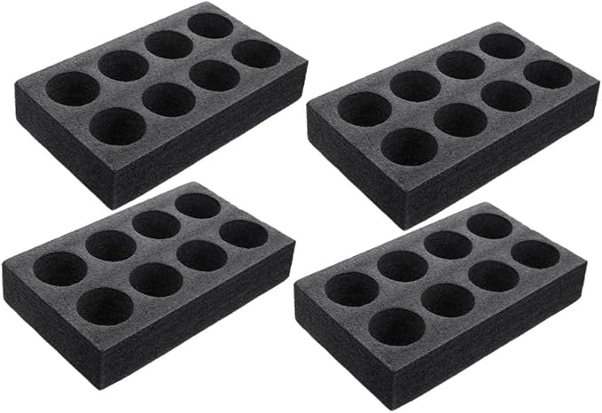 8-Hole Takeout Coffee Cup Tray 4Pcs Beverage Carrier Cup Carry Holder - Image 9