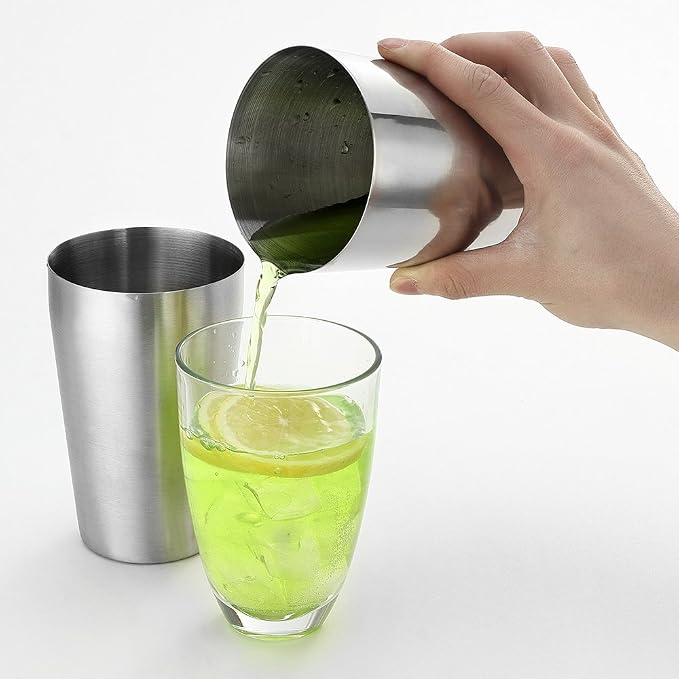 Boston Shaker by QLL, Professional Stainless Steel Cocktail Shaker Set - Image 7