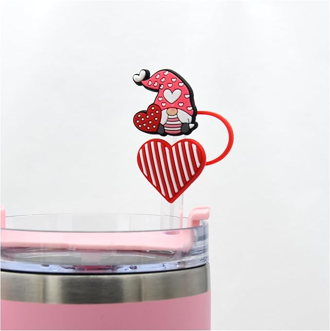 Stanley Cup Straw Cover Cap, Compatible with 30 & 40 Oz Tumbler, Reusable Straw Tips, Perfect for Gifts