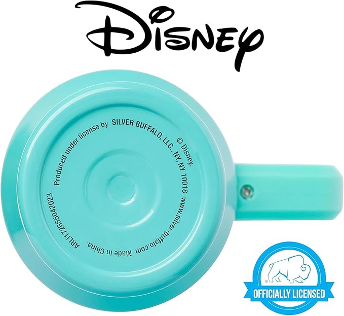 Silver Buffalo Disney Lilo and Stitch Aloha No Bad Days Chillin’ Stainless Steel Tumbler with Handle and Straw, Fits in Standard Cup Holder, 40 Ounces
