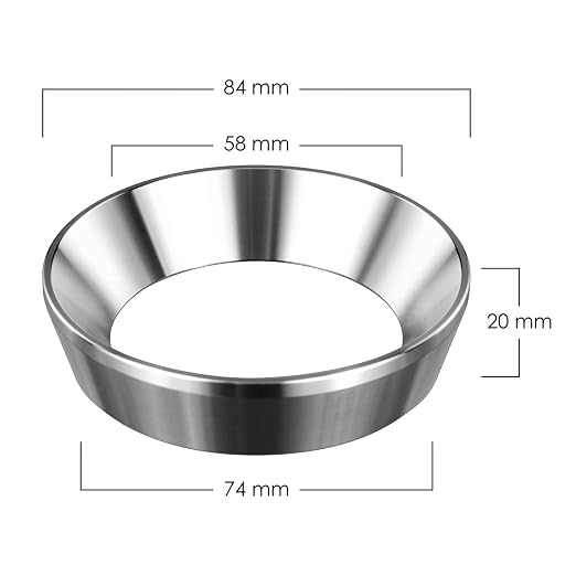 MATOW Stainless Steel Espresso Dosing Funnel Compatible - Image 8