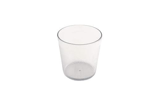 G.E.T. 6610-1-6-CL Heavy-Duty Plastic Restaurant Tumblers, 10 Ounce, Clear (Set of 12)