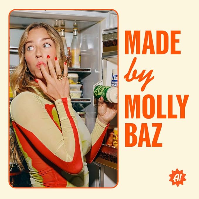Ayoh Foods, Mayo Gone Wild, Made by Molly Baz - Easy to Squeeze, Perfect for; Sandwiches, Burgers, Fries, Nuggets, Wraps & Dips (4 Pack, Flavors Pack) - Gift for Sauce Lovers