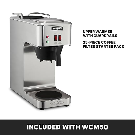 Waring Commercial Café Deco Pour Over Coffee Brewer, 3 Gallons per Hour - Image 6