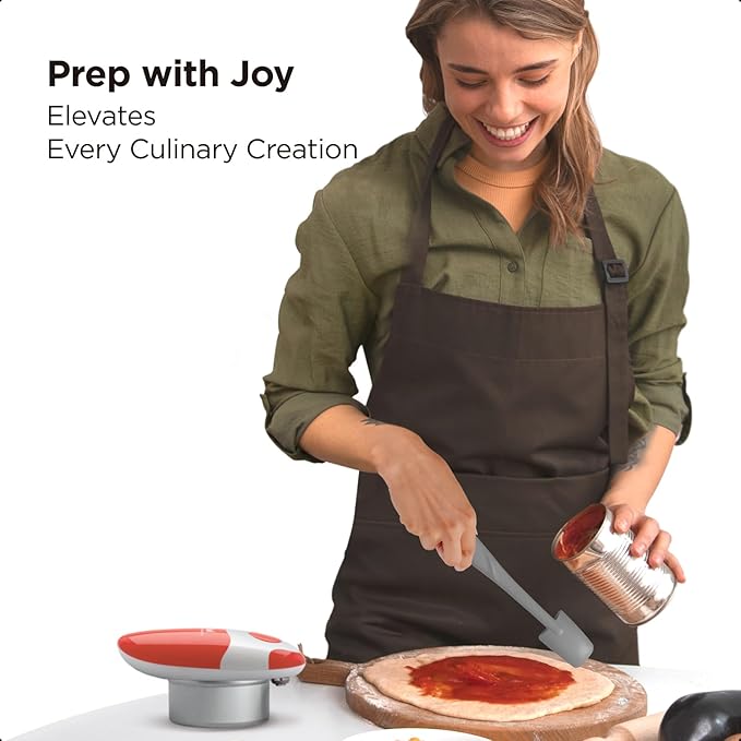 Kitchen Mama WaltzGrip Platinum Silicone Jar and Can Spatula Utensil Set: Heat Resistant, Nonstick Scraper, Scooping, Perfect for Smoothies, Jam, Cream, Butter, Dishwasher Cooking Gadget (Metal Gray)