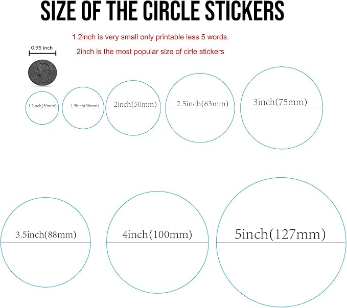 Kraft Paper Custom Stickers Round Labels Personalized - Image 9