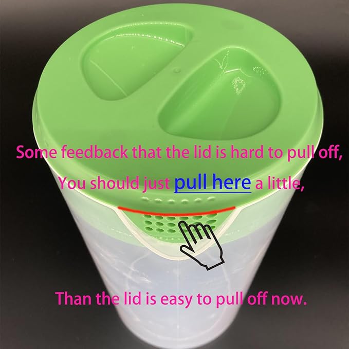 2.5 Litre Plastic Pitcher with Lid (DONOT FIT MR Coffee ICE TEA MAKER!) BPA-FREE Eco-Friendly Carafes Mix Drinks Water Jug for Hot/Cold Lemonade Juice Kettle (Navy, 81oz)