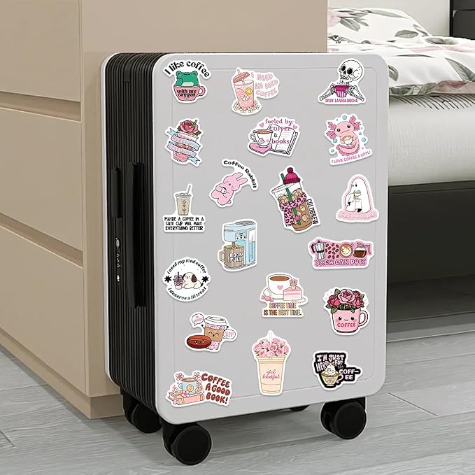 Funny Coffee Waterproof Stickers - Image 9