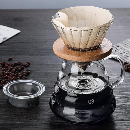 Glass Coffee Funnel for Spiral Coffee – Portable, Lightweight & Heat- - Image 8
