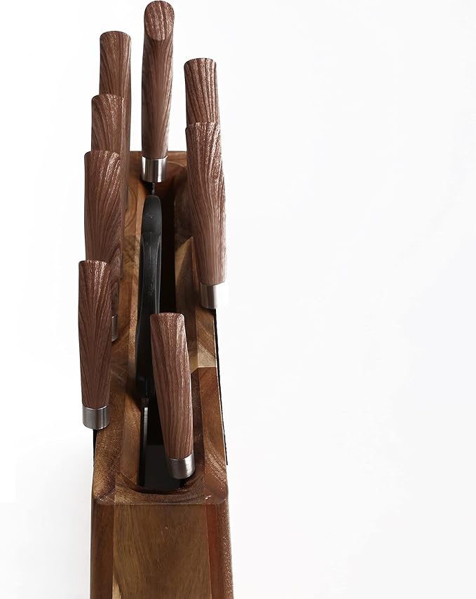 Magnetic Knife Block,12-16 Knives Holder with Powerful Magnets,Knife Board Knife Strip Rack with Strong Magnet