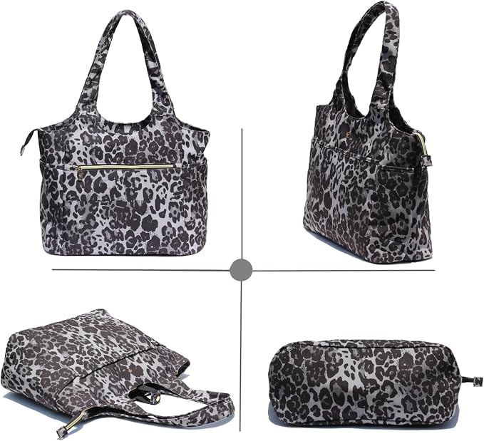 ESVAN Yoga Tote Bag Mat bag Women Shoulder Bags Carryall Tote - Image 7