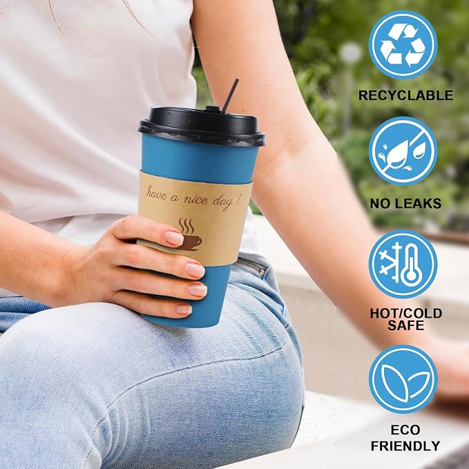Clawsoff 500 Pack 12 oz Coffee Cups - Image 5