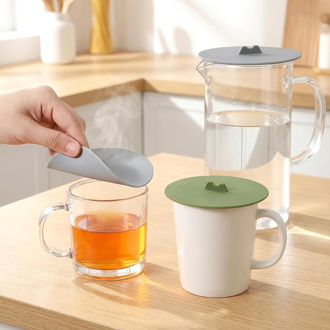 2 Pack Silicone Cup Cover Cup Lids - Image 7