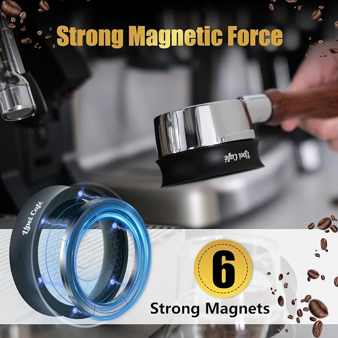 58mm Espresso Dosing Funnel, Magnetic Coffee Dosing Ring, Compatible - Image 7