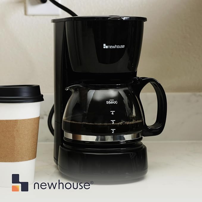 Newhouse Electric Coffee Machine NHCM-001-5, 5-Cup Coffee Maker - Image 6