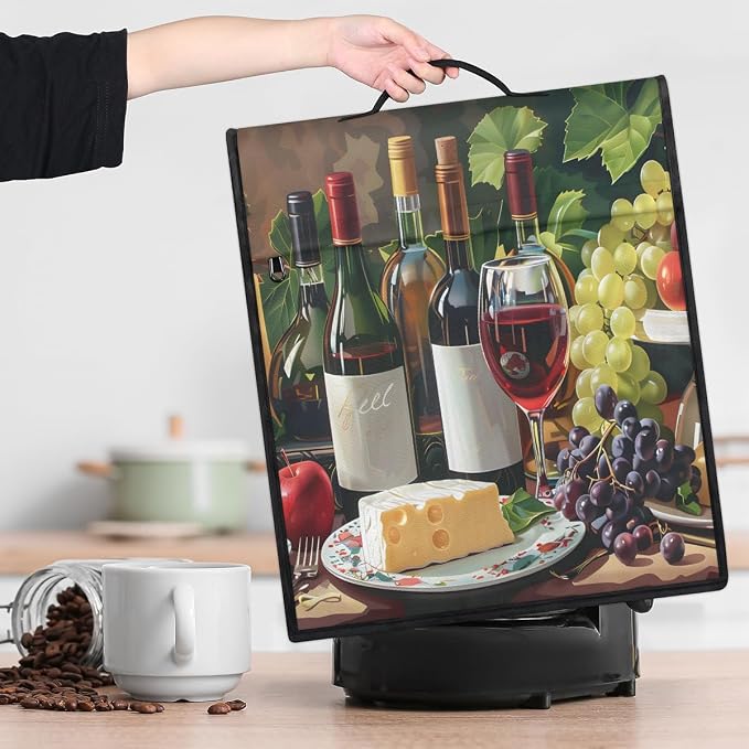 Wine Kitchen Aid Mixer Cover Compatible Stand Mixer Dust Cover | Grape Kitchen - Image 9