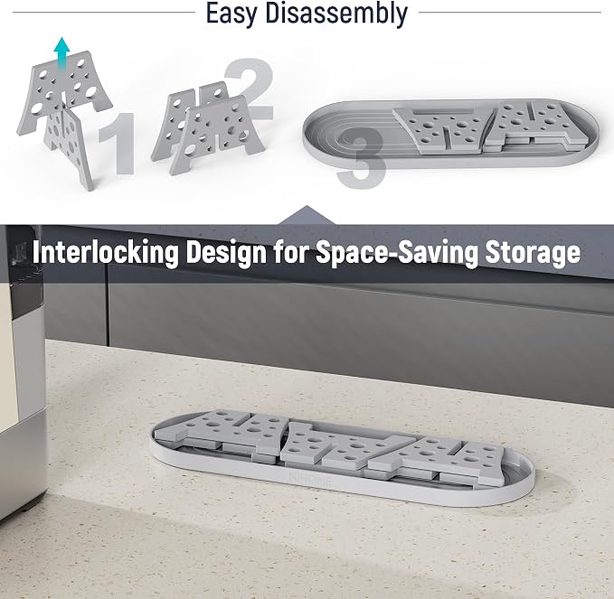 NiHome Silicone Water Bottle Drying Racks Set of 3 - Image 7